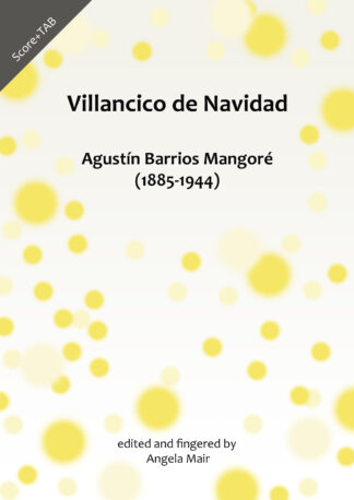 Villancico de Navidad - Agustín Barrios Mangoré (PDF)
