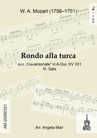 W.A.Mozart "Rondo alla turca" | Arr. Angela Mair